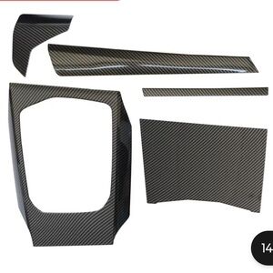 Carbon Fiber ABS interior Trim Cover Set For BMW 330i 430i G21 G20 G22 2020-2022